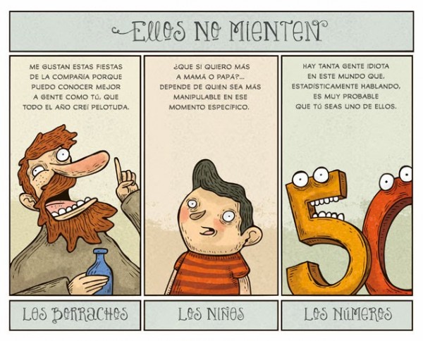 No mienten